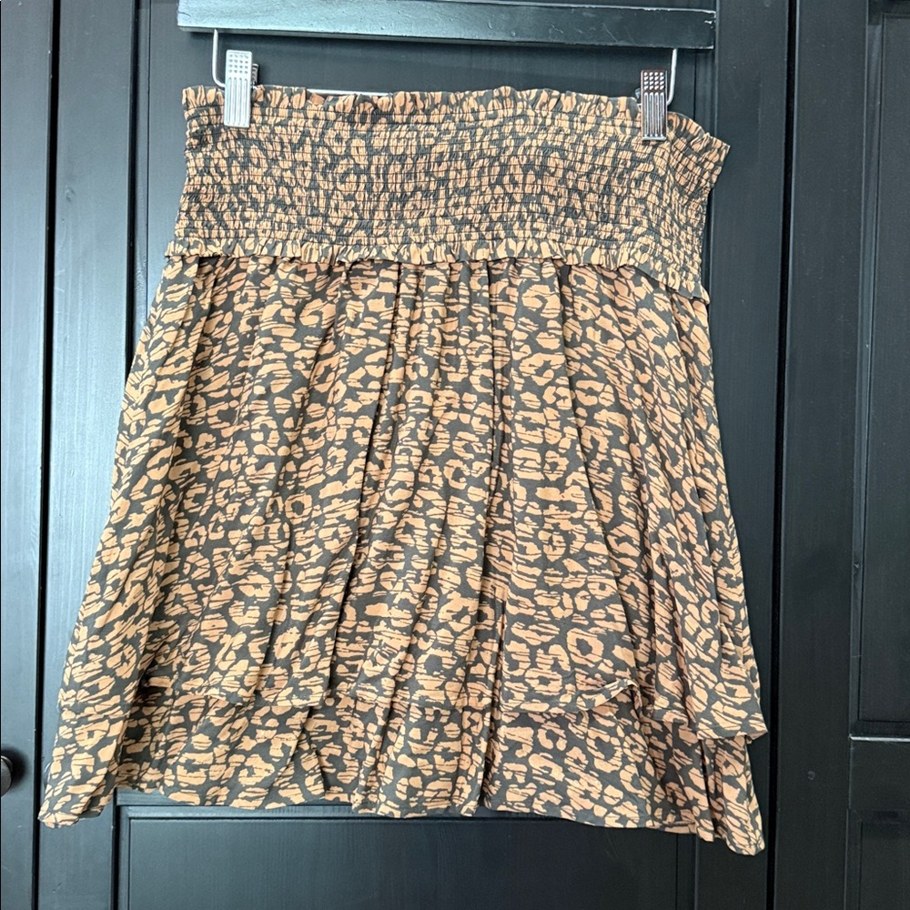 Rails Addison Skirt Animal Print in Batik Cheetah Print size Women’s Large - Picture 5 of 8
